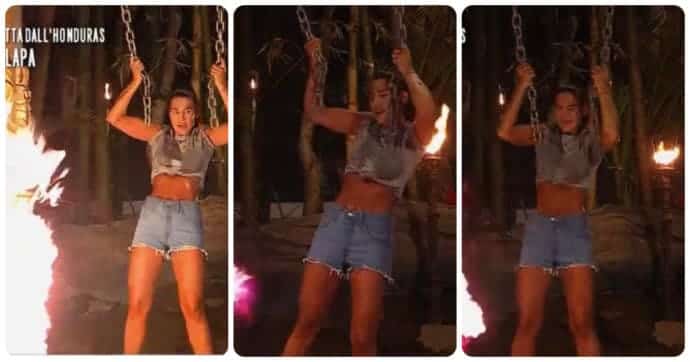 Patti Bonetti si ritira dall’Isola dei Famosi a causa delle ustioni Patti Bonetti Isola Famosi – Photo Credits ilfattoquotidiano.it
