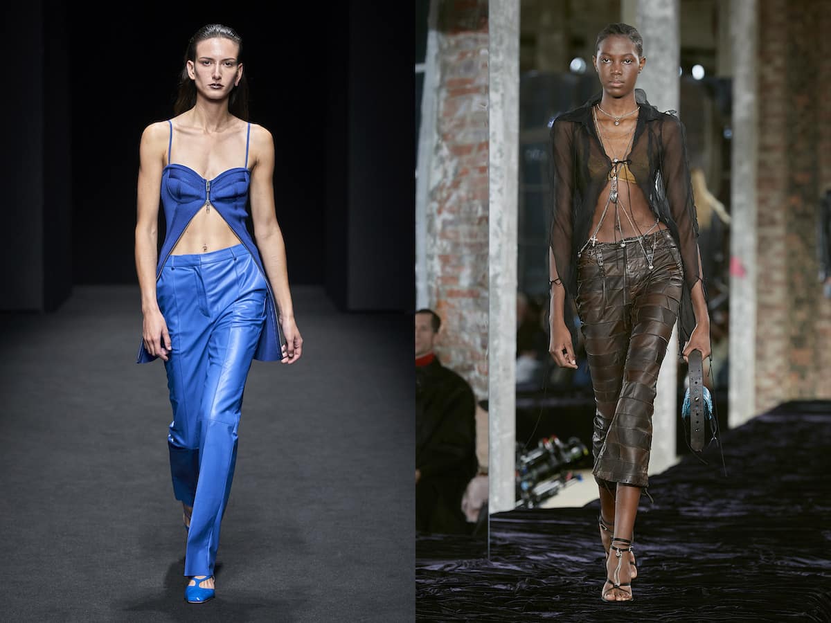 Pantaloni in pelle, un trend senza tempo pantaloni in pelle
