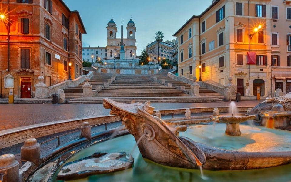 Effettuare una visita di Roma con guide turistiche Valentino Trinità Monti - Photo Credits laforesteriaroma.com