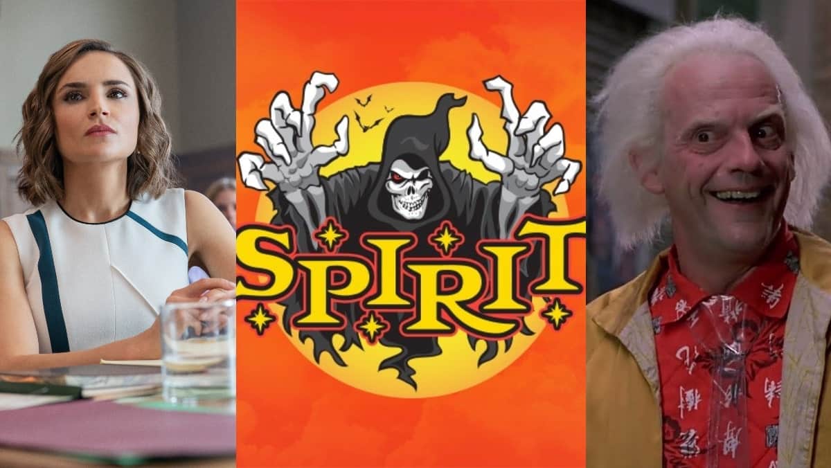 Christopher Lloyd e Rachael Leigh Cook in Spirit Halloween nerdist
