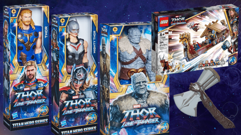 Thor: Love and Thunder, anticipazioni del film con il nuovo merchandise