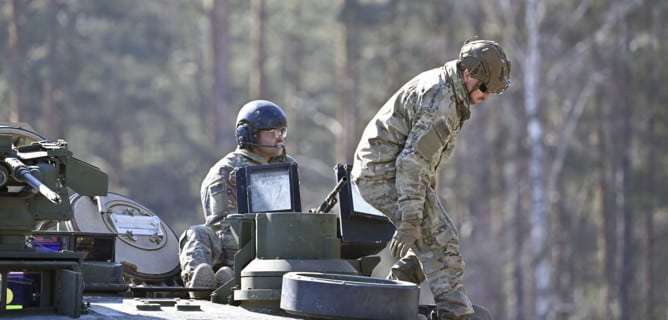 Estonia: maxi esercitazione della Nato Maxi esercitazione Estonia Photo Credits AGI