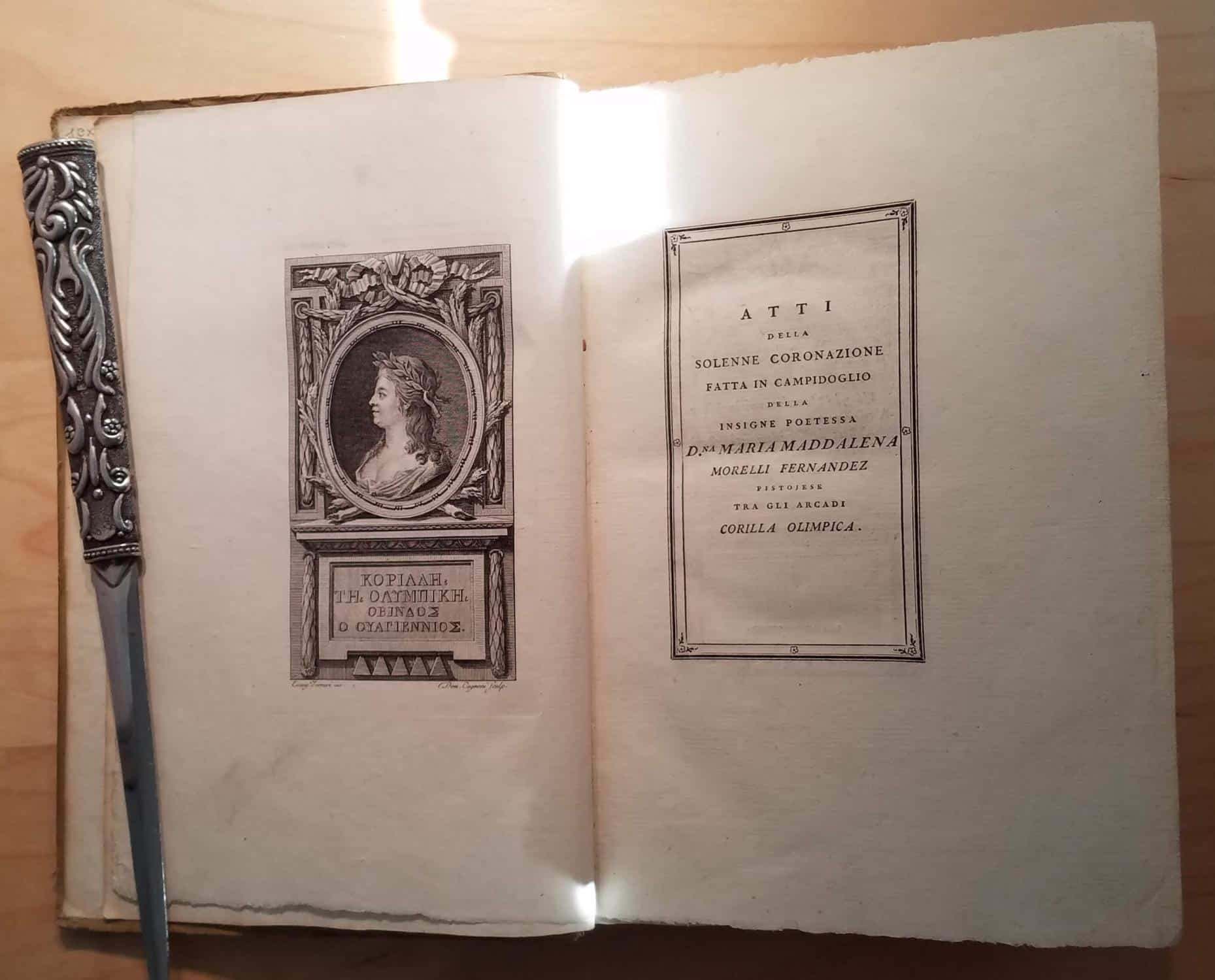Maria Maddalena Morelli, la donna che venne incoronata poetessa
