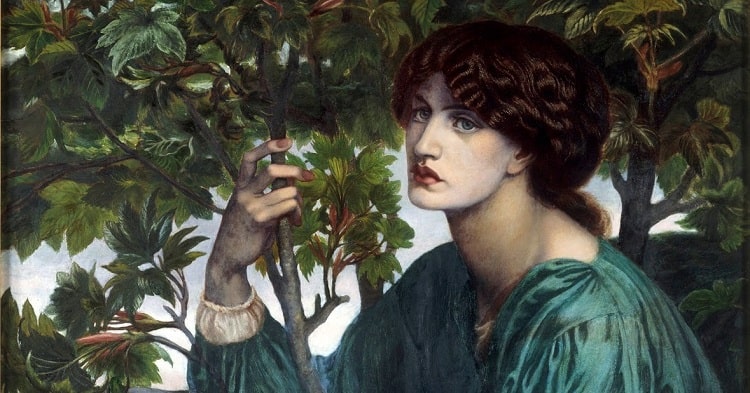 Dante Gabriel Rossetti, The Daydream 1880 © Victoria and Albert Museum, London