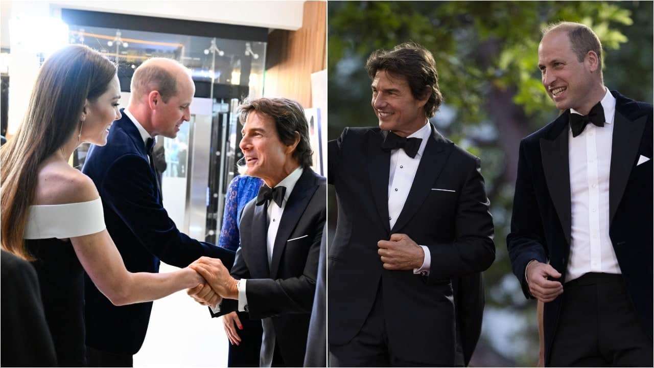 Kate Middleton sul tappeto rosso per la prima di Top Gun