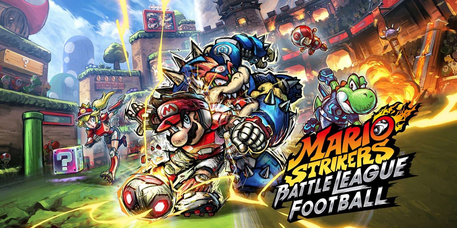 Mario Strikers: Battle League Football Recensione, si torna in campo Mario Strikers ph credit Nintendo