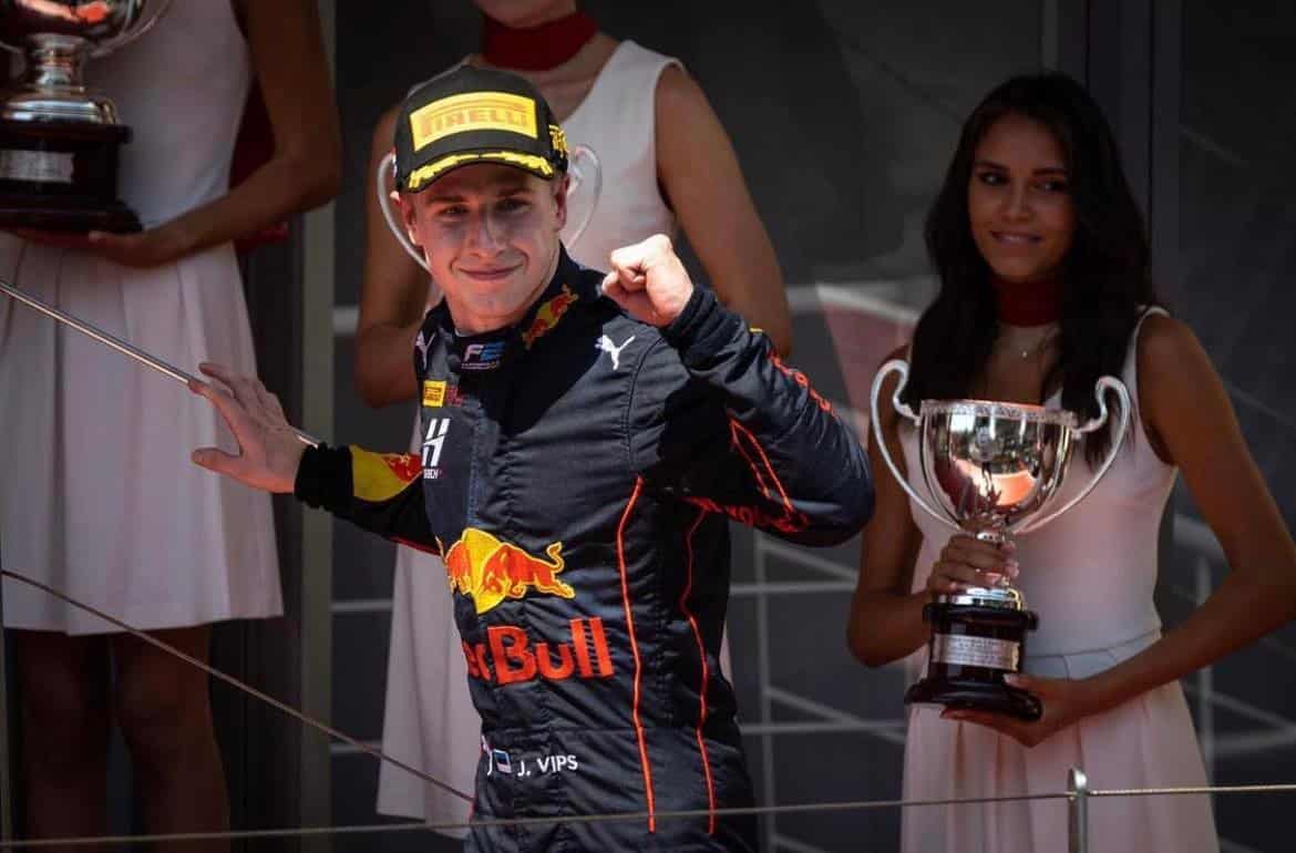 Red Bull, il giovane pilota Juri Vips è stato sospeso dalla scuderia