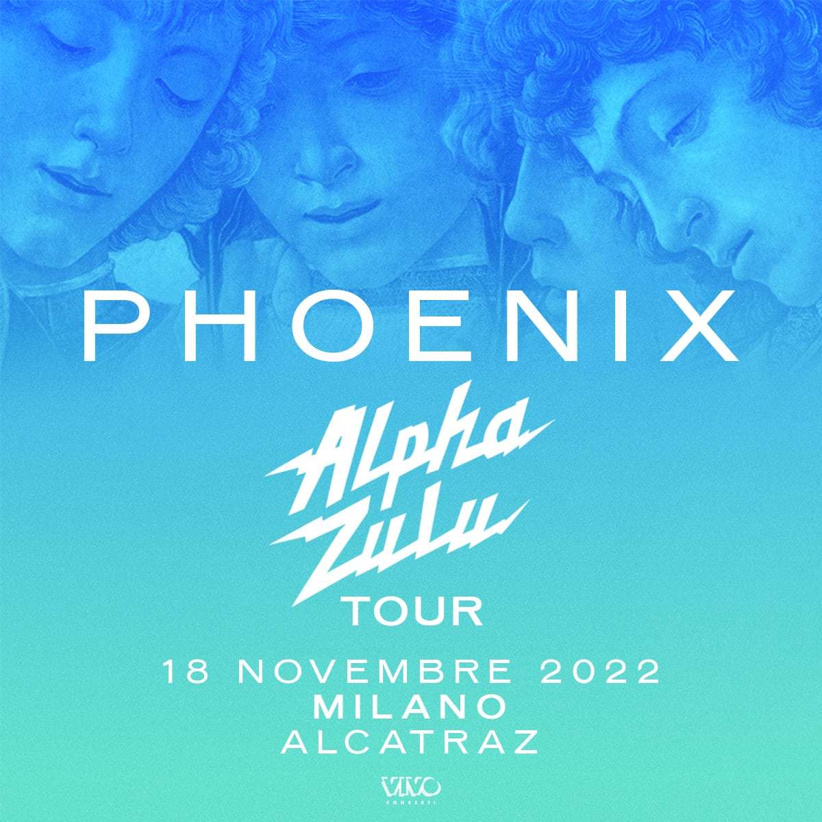 Phoenix, svelata l’unica data italiana del gruppo musicale PHOENIX - UFFICIO STAMPA VIVO CONCERTI - WORDS FOR YOU
