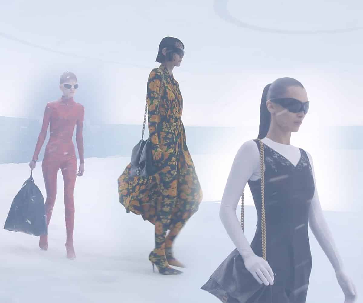 Giornata mondiale dei profughi: le collezioni che sensibilizzano sul tema Balenciaga credits: amica.it