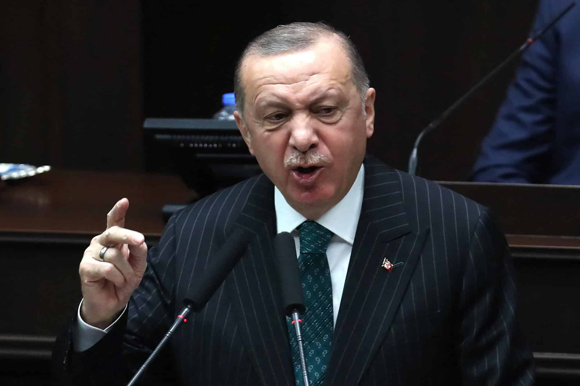 Erdoğan, ritratto di un aspirante sultano Il presidente della Turchia, Erdoğan (foto via ADNKRONOS.COM)