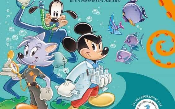 Topolino e Pippo avvicinano i piccoli lettori al prezioso mondo dell’oceano