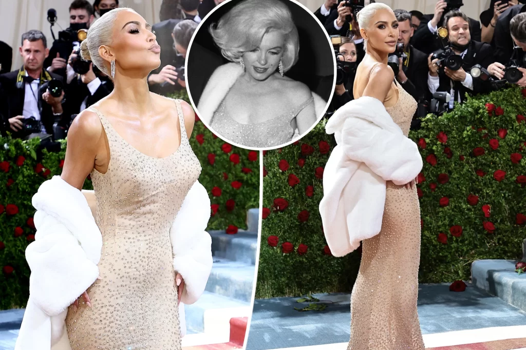 Marylin Monroe Kim Kardashian - Photo Credits nachrichtend.com