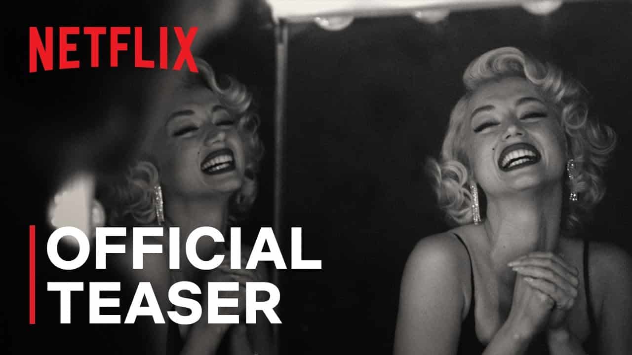 “Blonde”, ecco il trailer del film Netflix su Marilyn Monroe blonde Marilyn Monroe