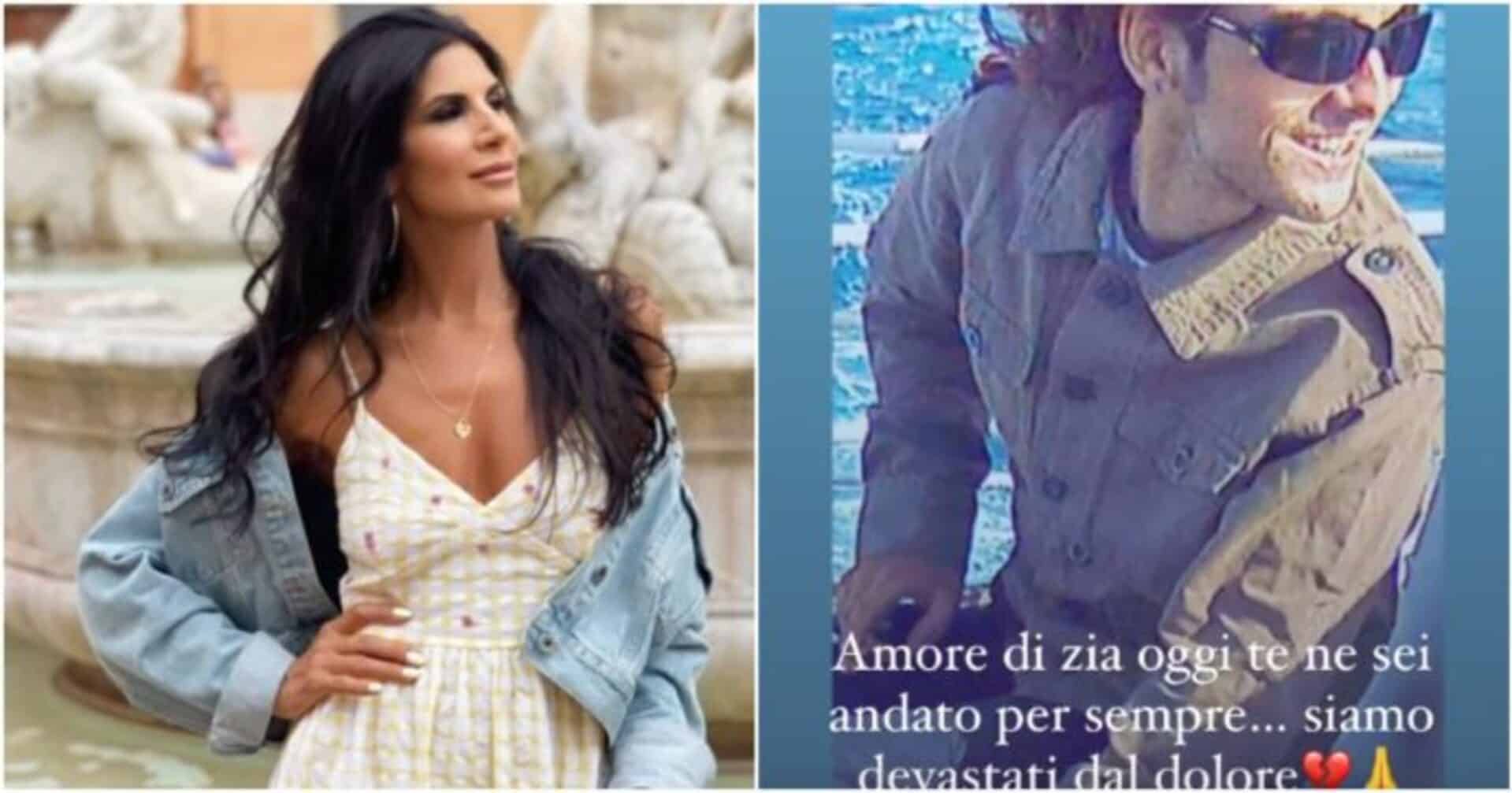Pamela Prati in lutto, è morto il nipote Pamela Prati nipote - Photo Credits perizona.it