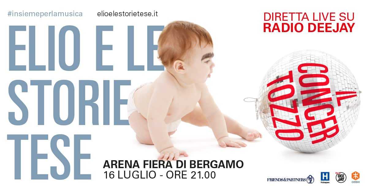 “Il Concertozzo” stasera la grande festa in musica con lo speciale show di Elio e Le Storie Tese Il Concertozzo, stasera il grande evento a Bergamo con Elio e Le Storie Tese