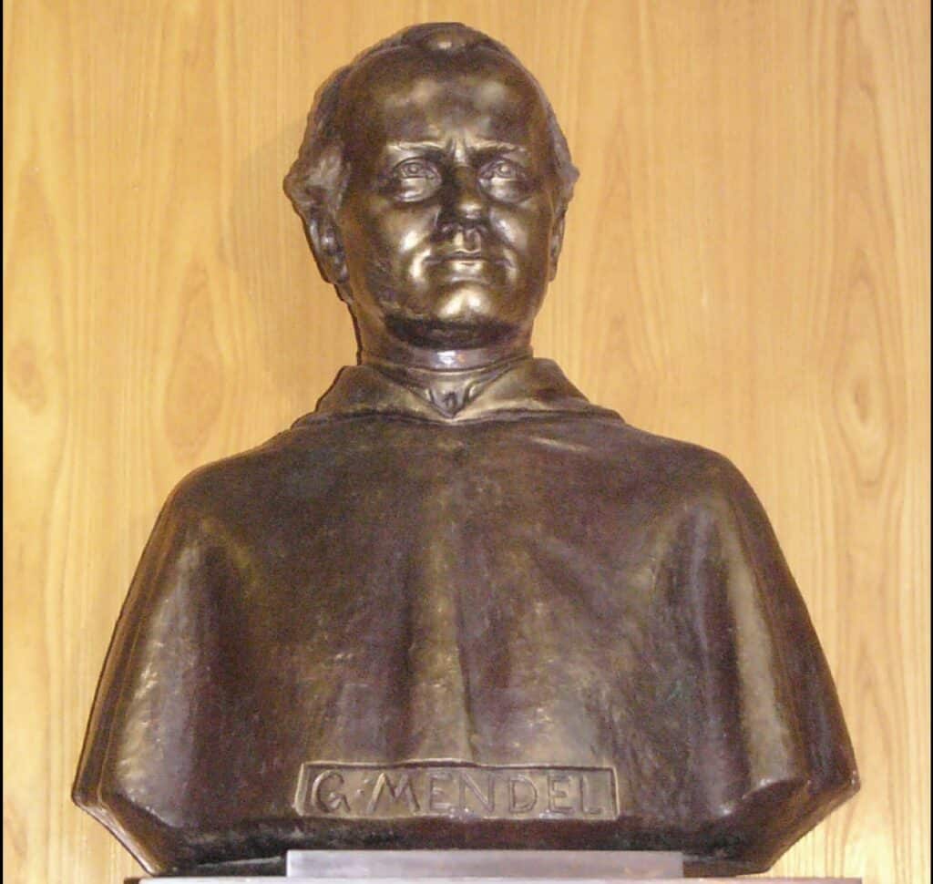 Gregor Mendel photo credits wikipedia