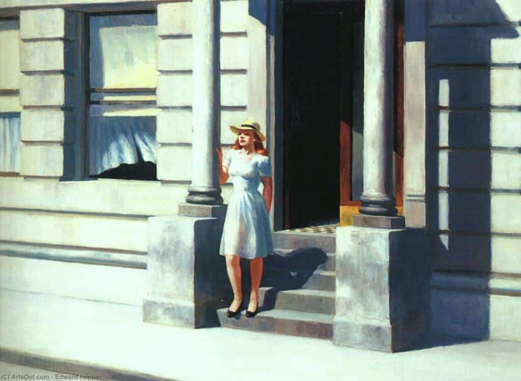 Edward Hopper, realismo Estate 
Credits: artsdot.com