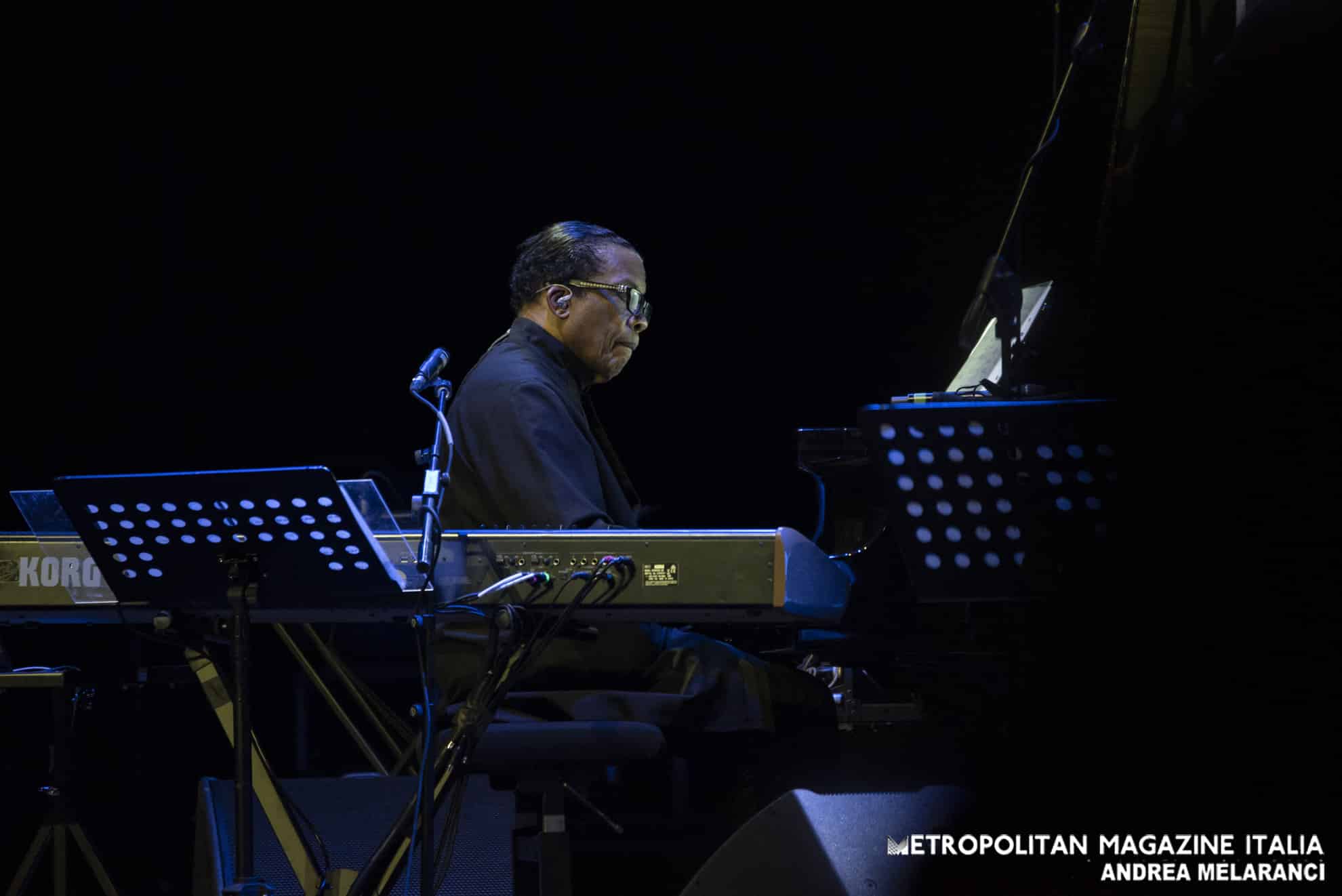 Herbie Hancock, le foto del concerto al Rock in Roma Herbie Hancock live Auditorium Parco Della Musica di Roma - Ph © Andrea Melaranci