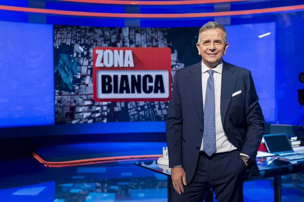 "Zona Bianca", stasera Giuseppe Brindisi intervista Giuseppe Conte ed Andrea Crisanti
