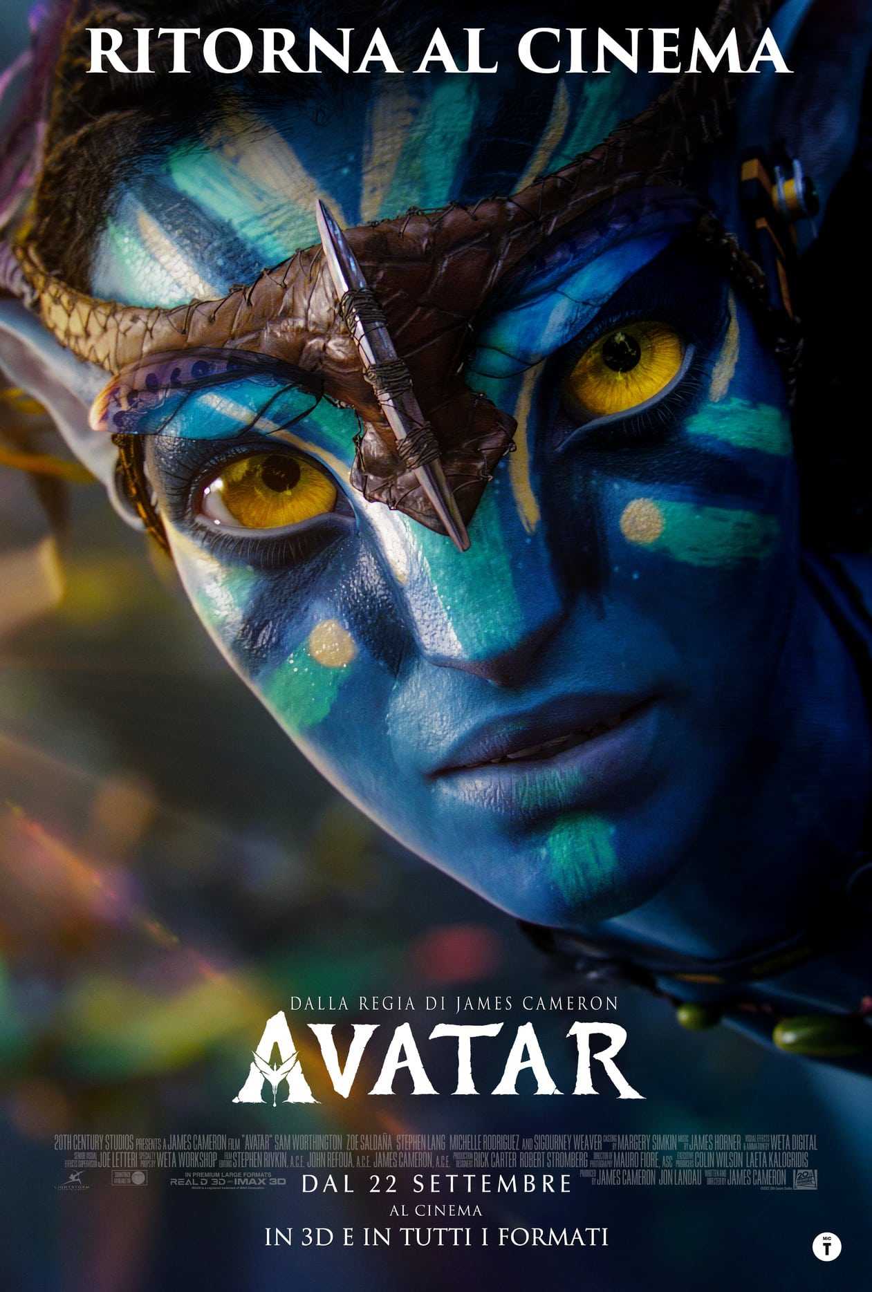 Avatar, in attesa del sequel dal 22 settembre torna al cinema il capolavoro di James Cameron Avatar 22 Settembre