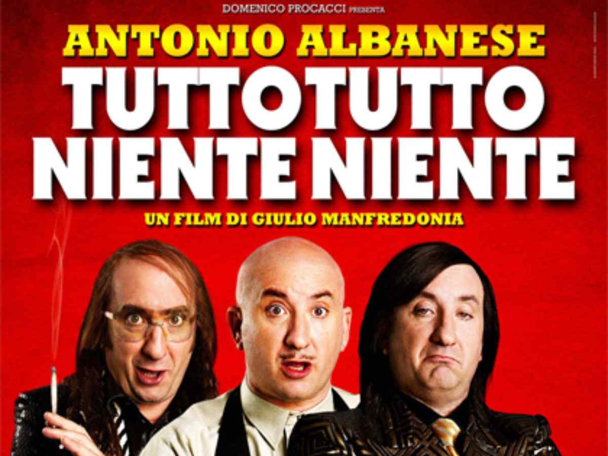 Tutto tutto, niente niente: Stasera su Rai Movie Antonio Albanese Antonio Albanese
