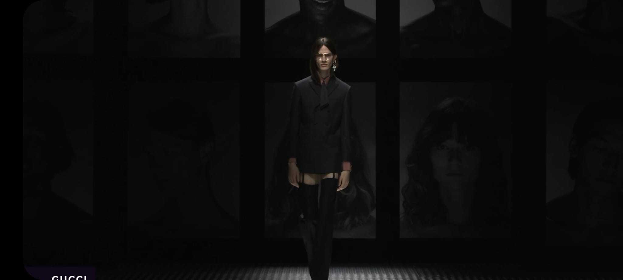 Le illusioni perfette di Gucci alla Milano Fashion Week