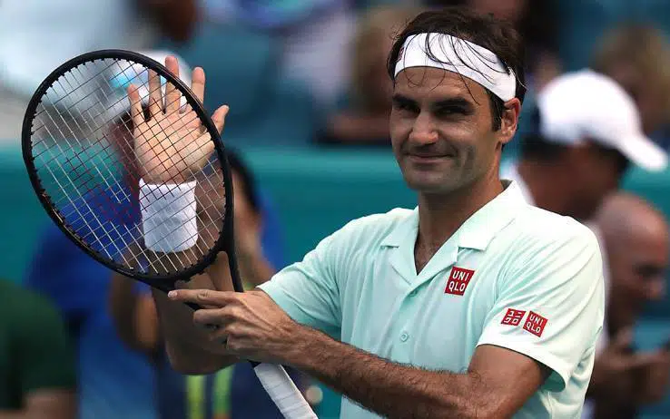 Roger Federer Miami Open 2019 - Day 8