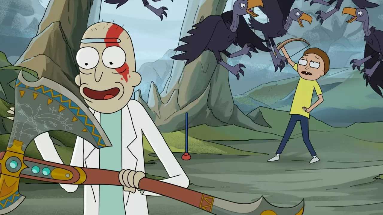 Rick & Morty a Midgard, il teaser crossover con God of War: Ragnarok Rick & Morty Ragnarok