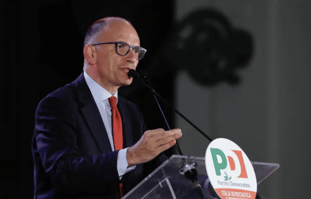  Enrico Letta -Photo Credits: tg24.sky.it