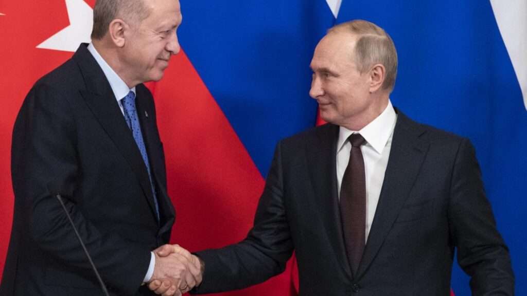 Putin ed Erdogan -Photo Credits:cdt.ch