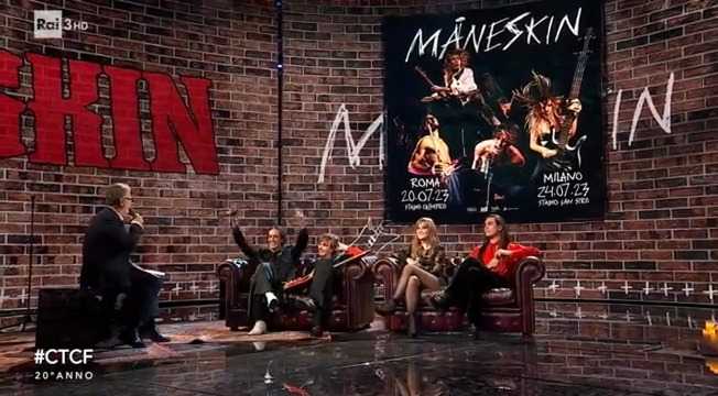 Maneskin: Olimpico e San Siro per il 2023 Photo Credits:open.online.it