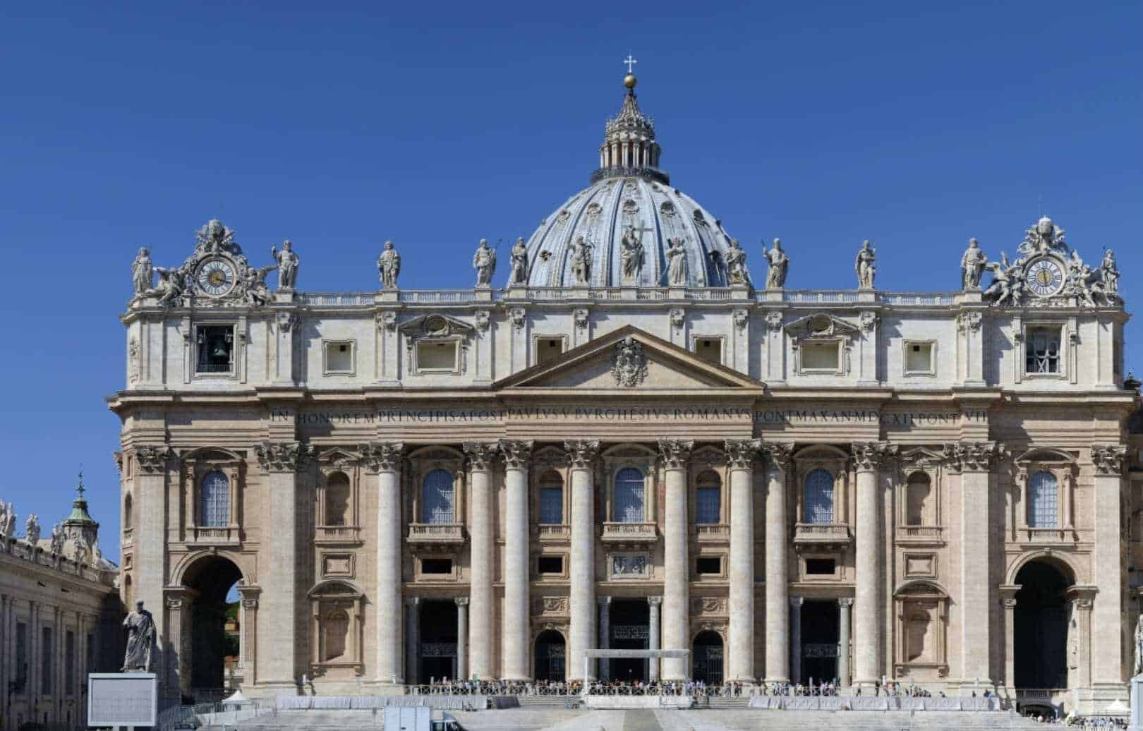 Il 18 novembre 1626 veniva consacrata la basilica di San Pietro in Vaticano Basilica San Pietro photo credits wikipedia