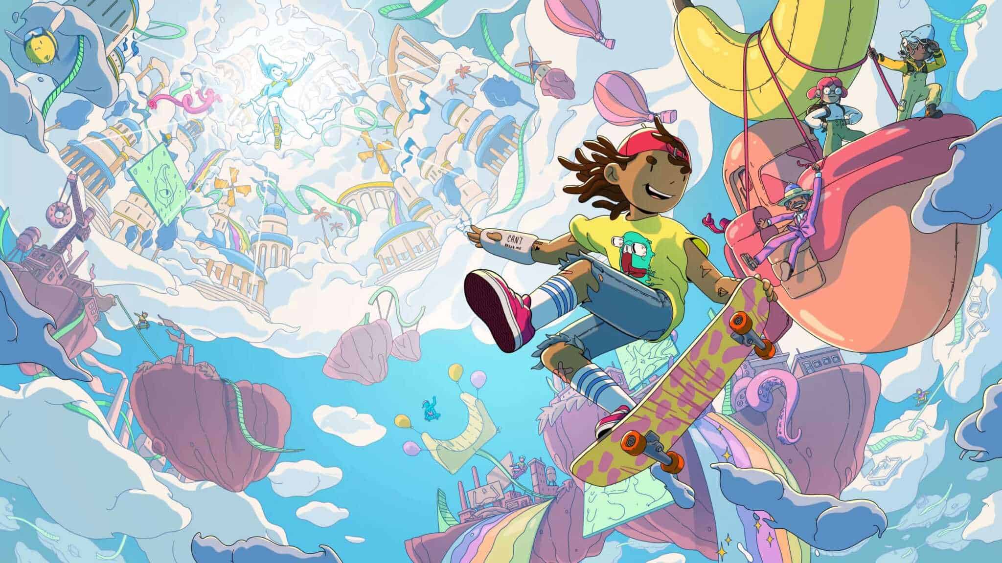 OlliOlli World Finding the Flowzone Recensione, l’ultima folata di skateboard OlliOlli World Finding the Flowzone Recensione