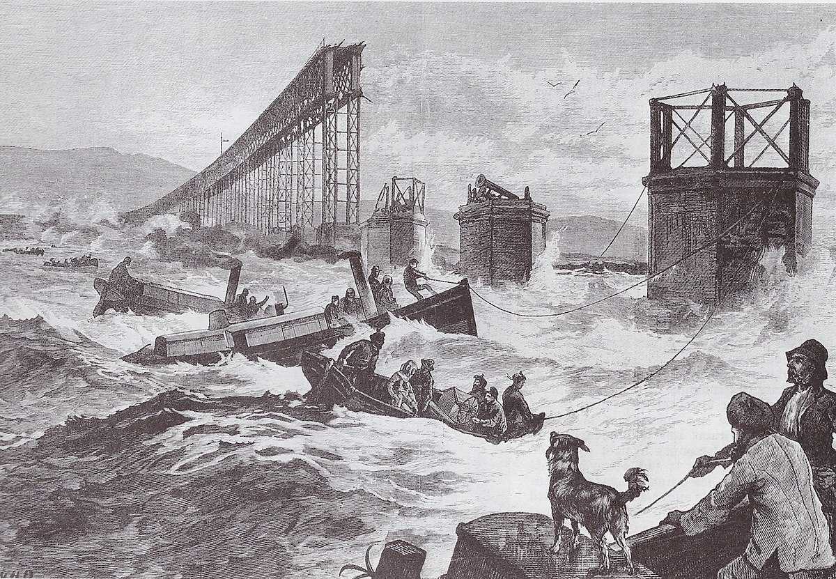 Tay Bridge, 143 anni fa il drammatico disastro in Scozia Tay Bridge, fonte wikipedia.org