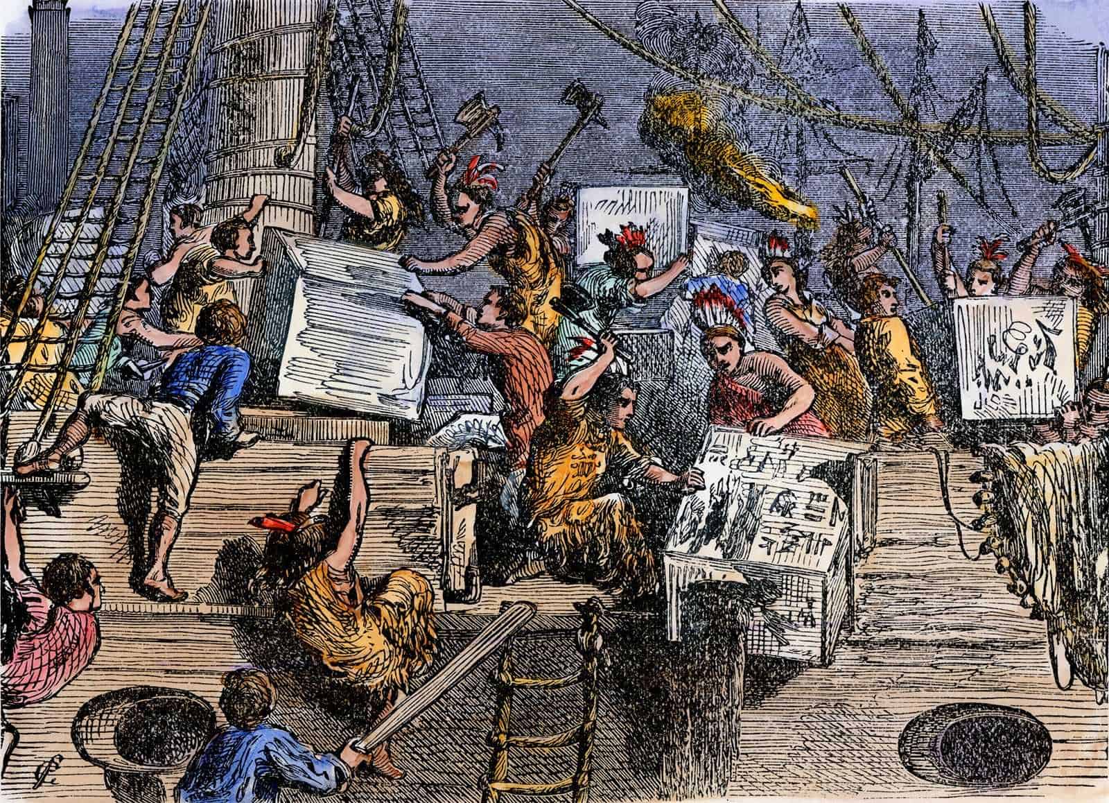 Boston Tea Party, la ribellione che portò alla Rivoluzione Americana