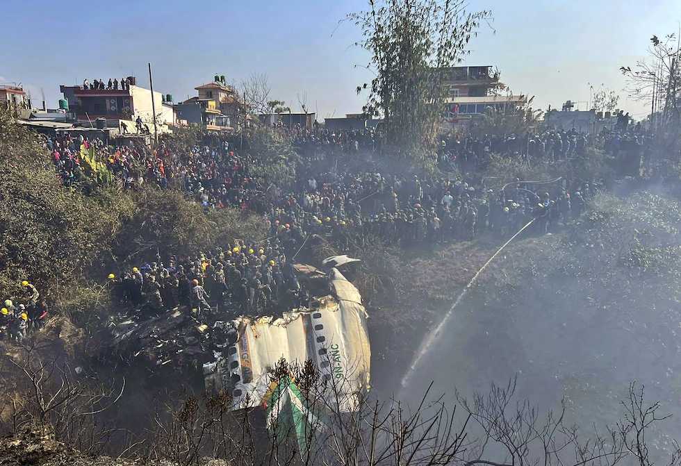 Il luogo dell'incidente in Nepal -Photo Credits: Ilpost.it
