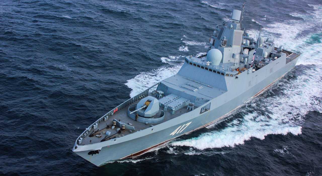 Nave russa Gorshkov, a bordo i Zircon: i primi missili ipersonici al mondo