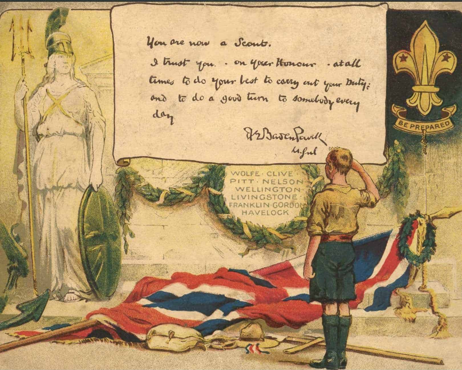 Il 24 gennaio 1908 Baden Powell dava vita al movimento scout Baden Powell movimento scout