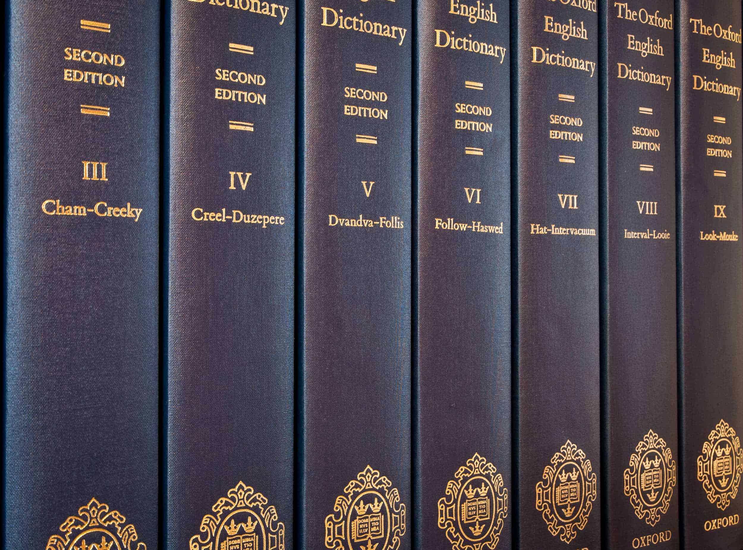 Oxford English Dictionary, i 139 anni del famoso dizionario inglese Oxford English Dictionary, fonte wikipedia.org