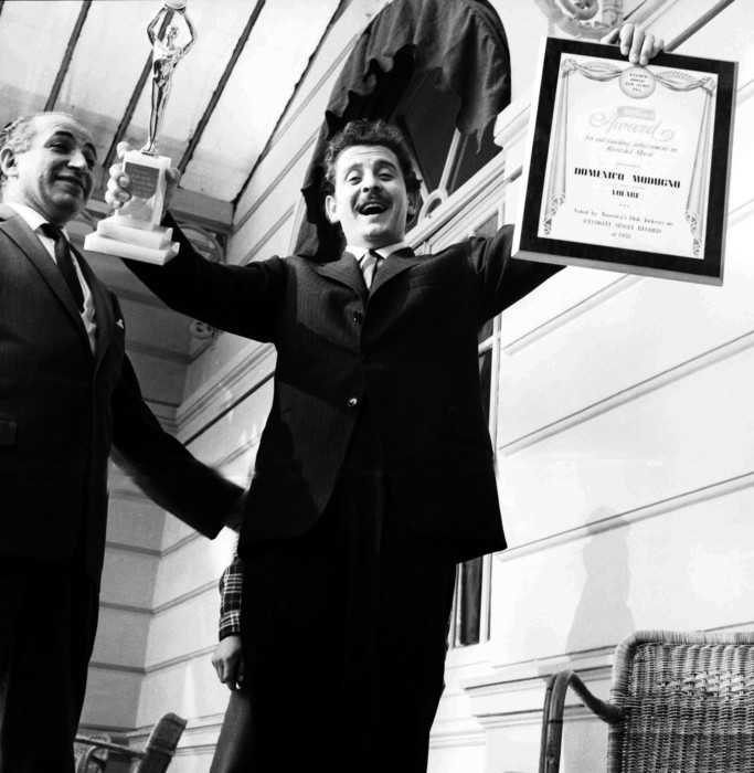 Domenico Modugno: due Grammy in una sera