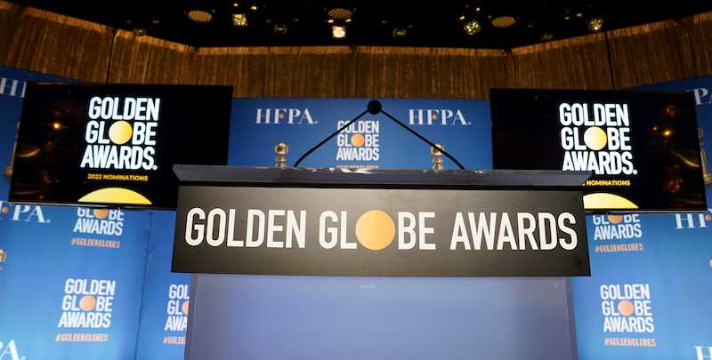 Il podio dei Golden Globes -Photo Credits:ilpost.it 