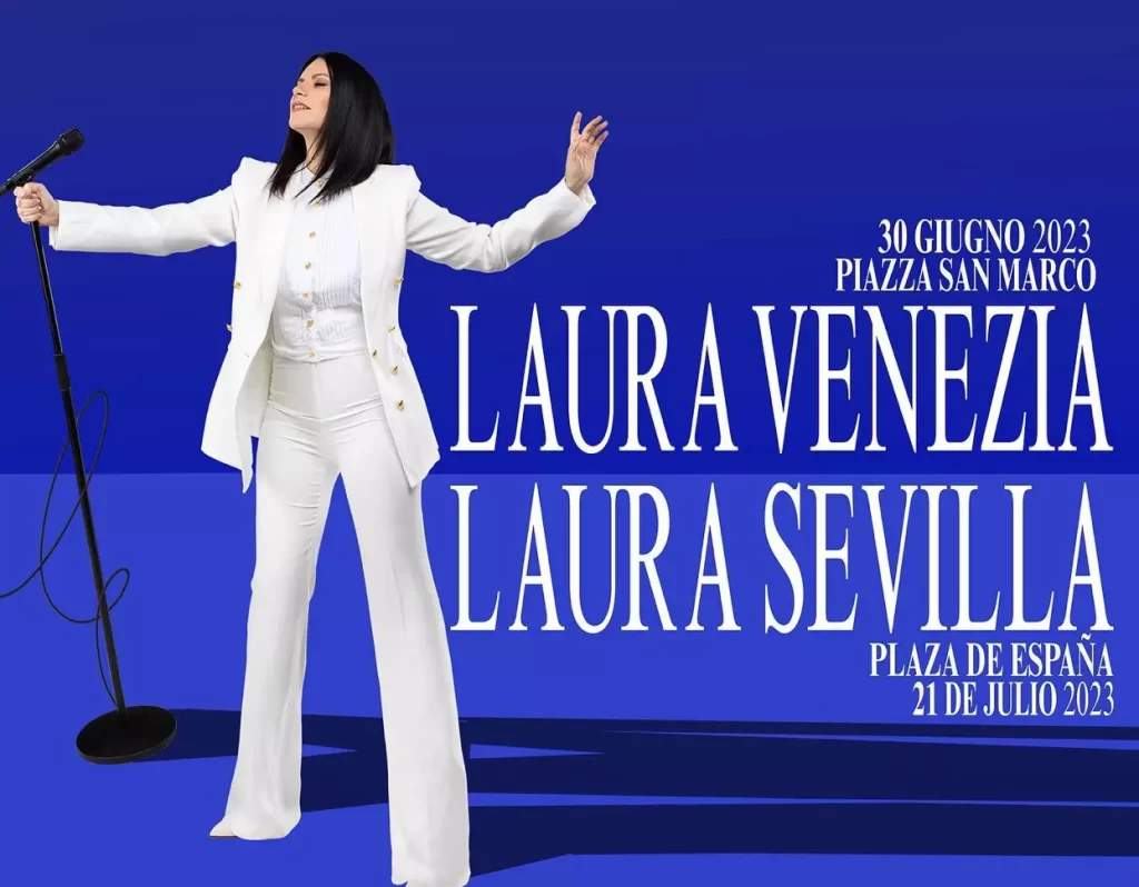 Laura Pausini le prime due date del 2023