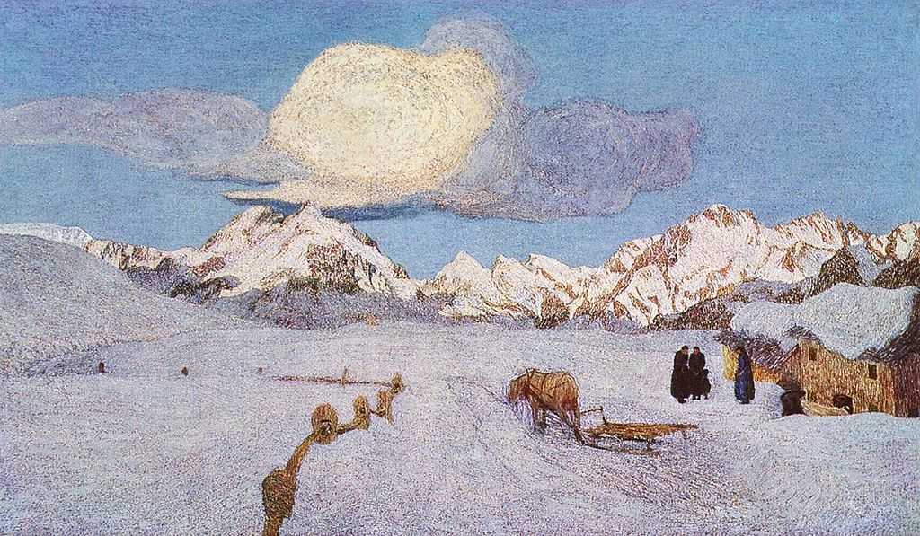 trittico delle alpi, Segantini_wikipedia(dominio pubblico)