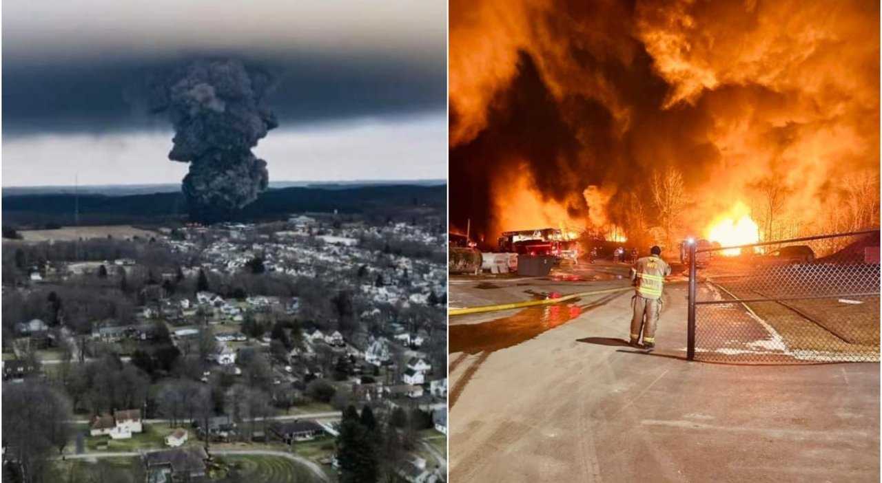 Tutto tace dopo il catastrofico deragliamento in Ohio deragliamento ohio