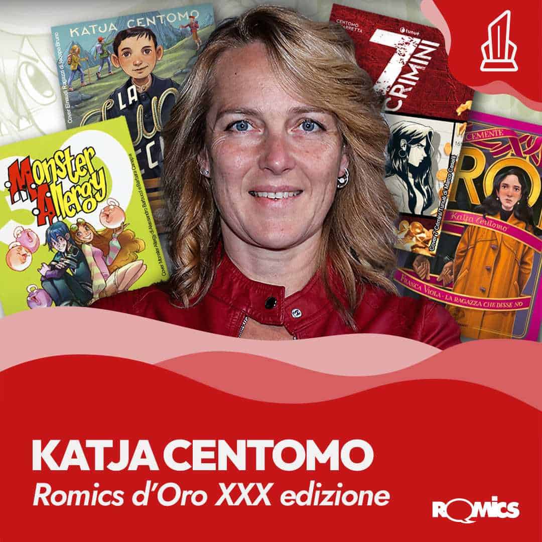 Romics: ospite Katja Centomo, il Romics d’Oro della XXX edizione della Fiera del Fumetto
