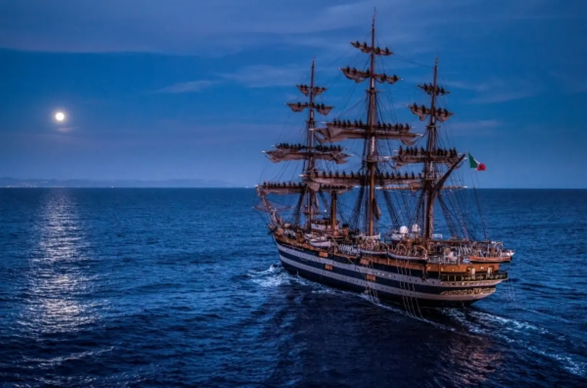 Amerigo Vespucci, 92 anni fa il varo della famosa nave Amerigo Vespucci, fonte avionews.it