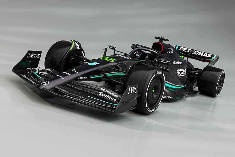 Mercedes W14 Back to Black per la monoposto 2023