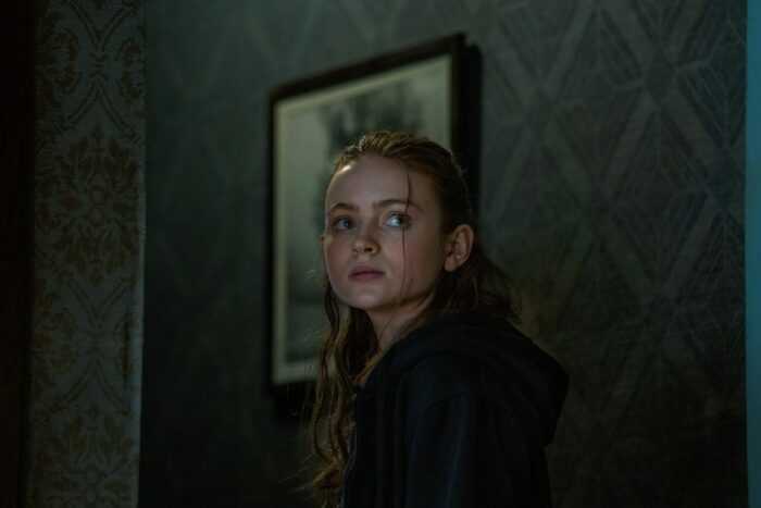 Sadie Sink in una scena del film "The whale" di Darren Aronovsky
