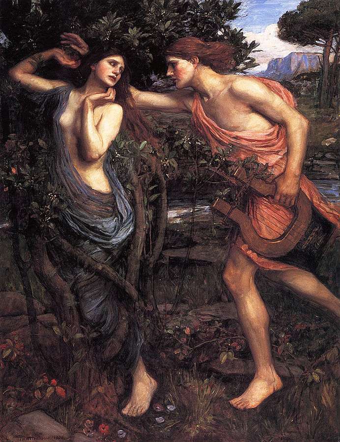 Apollo e Daphne, di John William Waterhouse. Photo Credits: Wikipedia