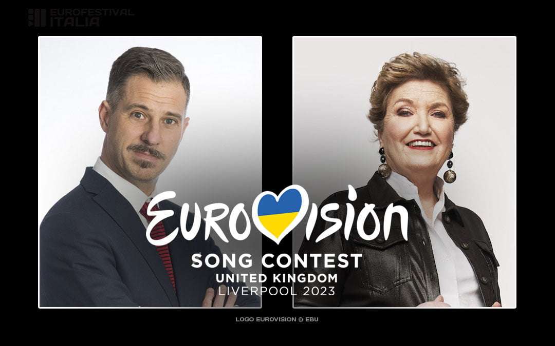Mara Maionchi e Gabriele Corsi saranno i conduttori di Eurovision Song Contest